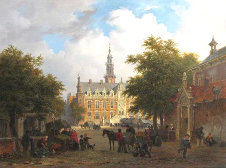A Dutch Street Scene